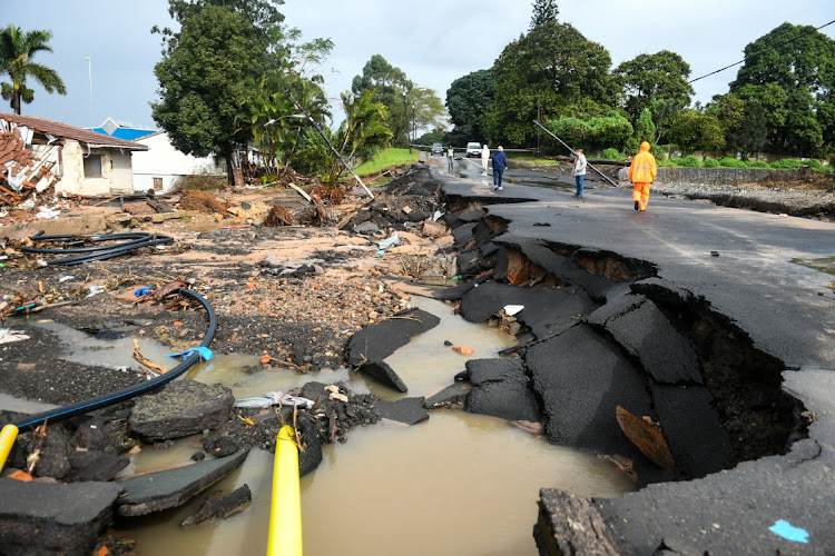 After last year's devastating floods in KwaZulu-Natal, the province is once again experiencing severe weather. File photo.