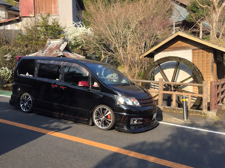 セレナのドライブ・桜と愛車のコラボ・水車と愛車・フォロワーさんに感謝に関するカスタム事例の投稿画像11枚目