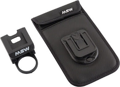MSW SPH-105 Smart Phone Holder with Steerer Mounted Cleat, Fits up to 5" Phone alternate image 0