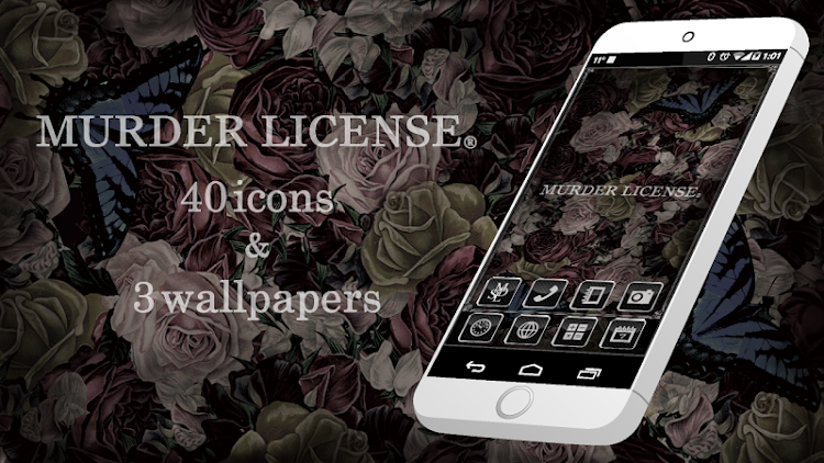 MURDER LICENSE SKULL Icon&WP - 2.0.0 - (Android)