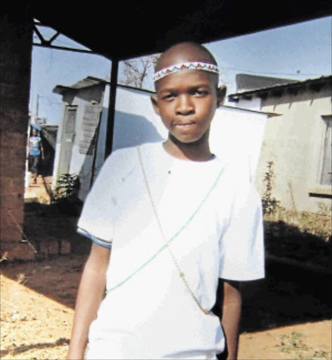 SLAIN: Thabo Tshabalala was stabbed to death in the classroom by a fellow pupil