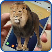 Lion On Screen Prank  Icon