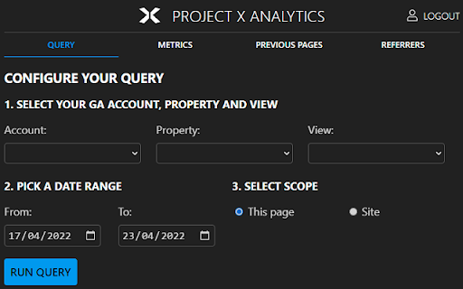 Project X Analytics