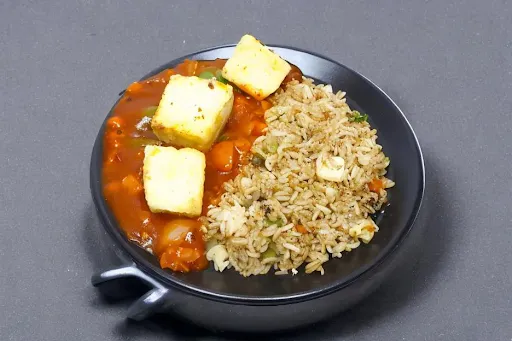 Chilli Paneer Fried Rice Bowl