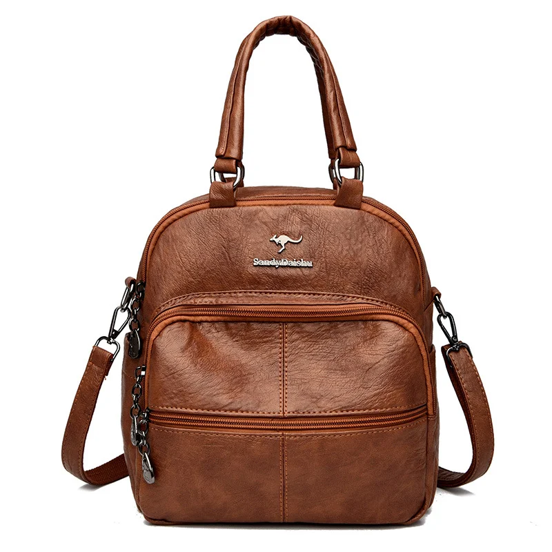 Sac à main rétro multifonction pour femmes, une épaule, idéal pour le quotidien et les sorties, alliant style et praticité.