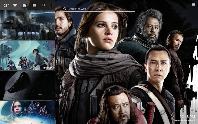 Star Wars Rogue HD Wallpaper New Tab Theme