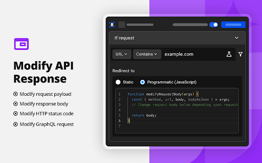 Requestly - Intercept, Modify & Mock HTTP Requests