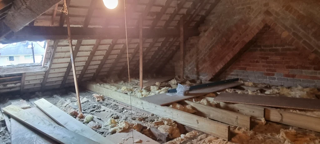 Album cover: New attic floor 