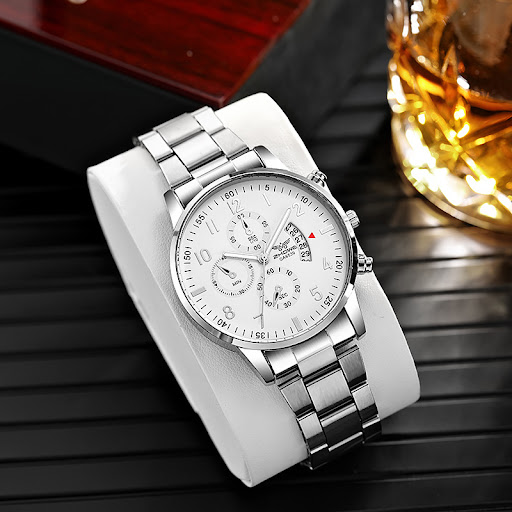 Title 1, Fashion Casual Mens Multifunctional Quartz Watch