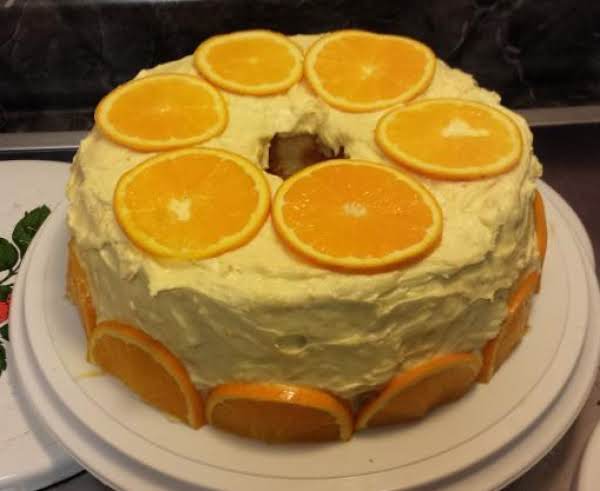 My Moms Orange Sponge Cake image