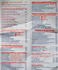 Bachelorr's menu 2