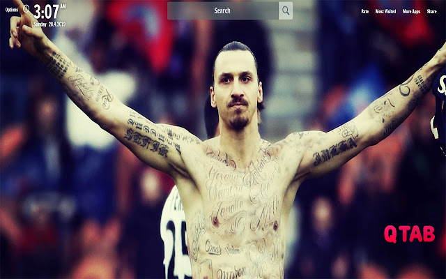 Ibrahimovic New Tab Wallpapers