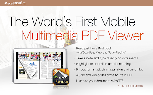 Download ezPDF Reader - Multimedia PDF apk