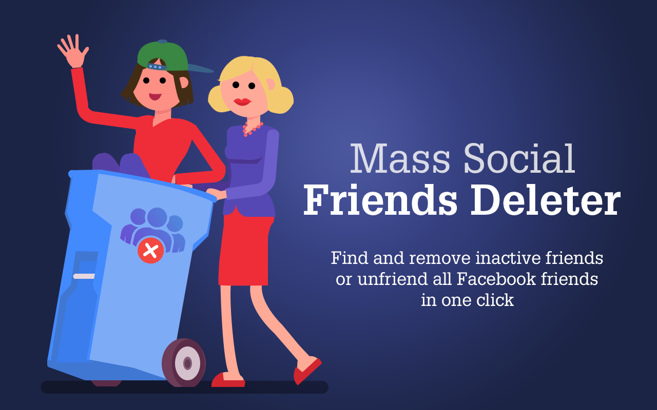 Mass Friends Deleter - Friends Remover Preview image 3