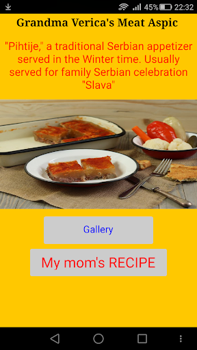 Grandma Vera Meat Aspic