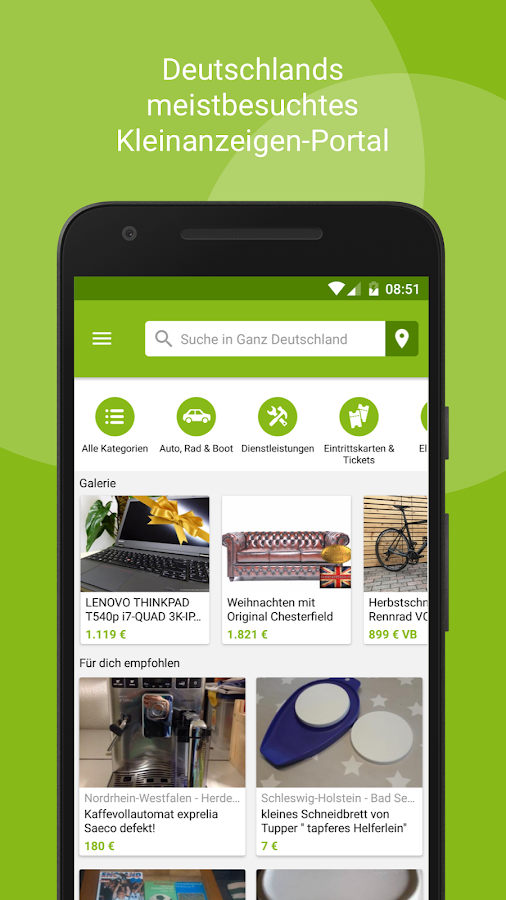 eBay Kleinanzeigen for Germany - Android Apps on Google Play