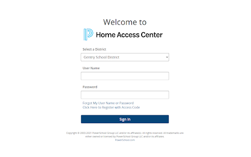 Home Access Center