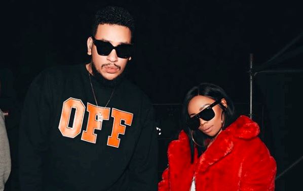 Rapper AKA and presenter Bonang Matheba have mastered the art of shutting out negativity.