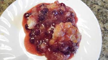 Johnny's Blueberry Cobbler