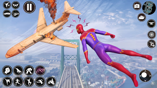 Screenshot Spider Rope Man Superhero Game