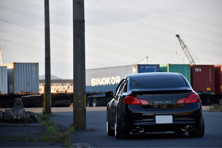 スカイラインのドライブ・洗車・V36・おしり♡に関するカスタム事例の投稿画像1枚目