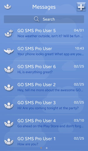 GO SMS Pro Paradise