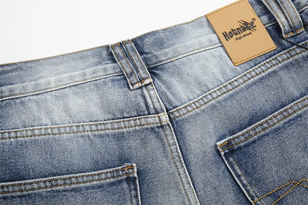 Title 11, Pantalon de travail en jean denim avec dégradé ...