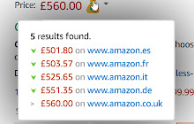 Amazon European Comparison small promo image