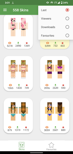 Screenshot Bikini Cute Skins