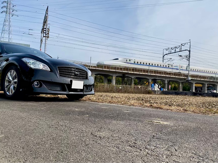 フーガの新幹線コラボ・岐阜はいいぞー・目指せPickUpCars・ピックアップ一度でも載ってみたい・最後の最後のお願いですに関するカスタム事例の投稿画像4枚目