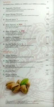 WelcomCafe Marina, WelcomHotel menu 4