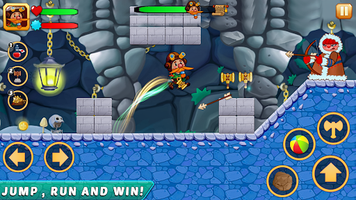 Screenshot Jake Adventure Time-Jungle Run