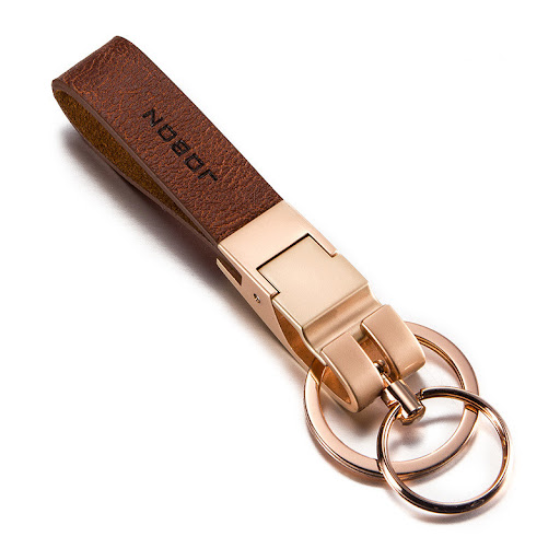 Title 7, Creative Personality Metal Key Chain Simple Fas...