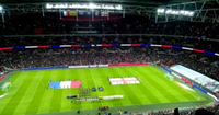 【片段】英法友賽 兩國球迷合唱法國國歌
