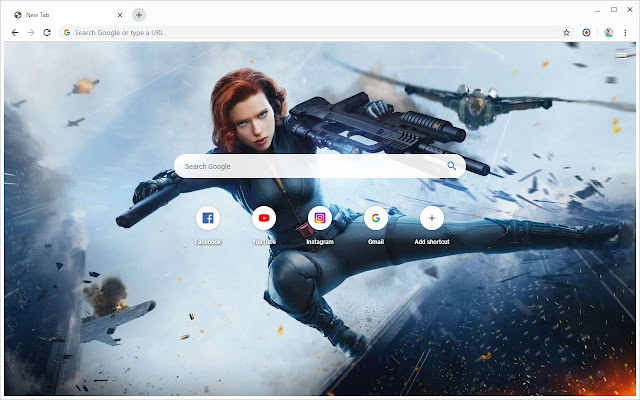 Black Widow Wallpapers New Tab