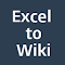 Item logo image for Excel to Wiki