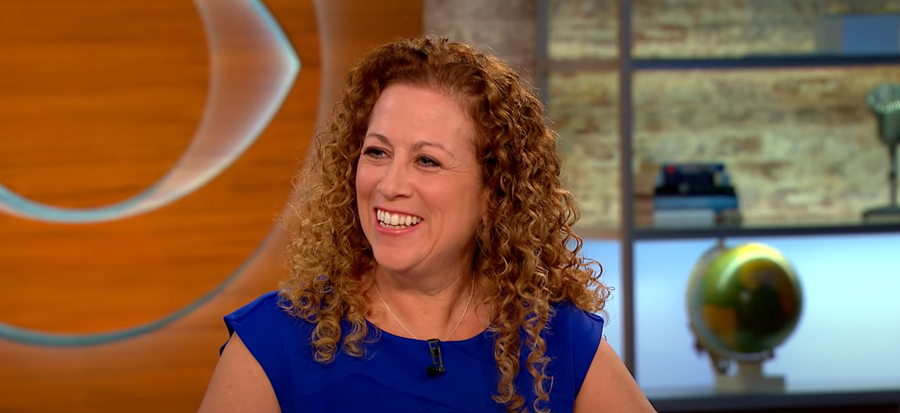 A picture of Jodi Picoult during interview