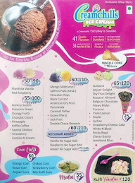 Creamburg Ice Cream menu 3