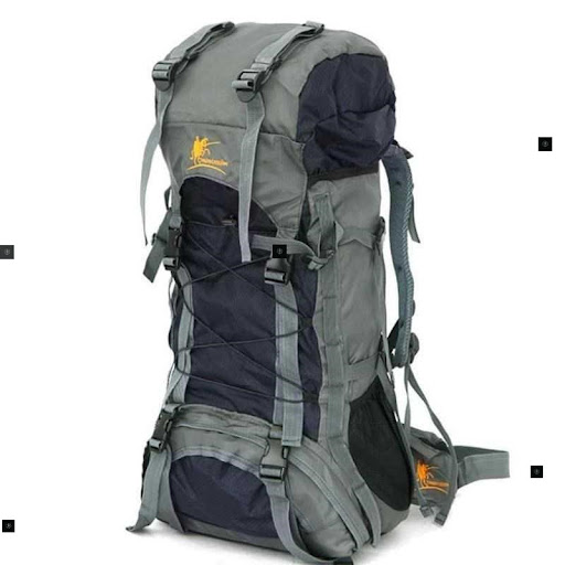 Title 5, 60L Waterproof Hiking Camping Travel Bag Climbi...