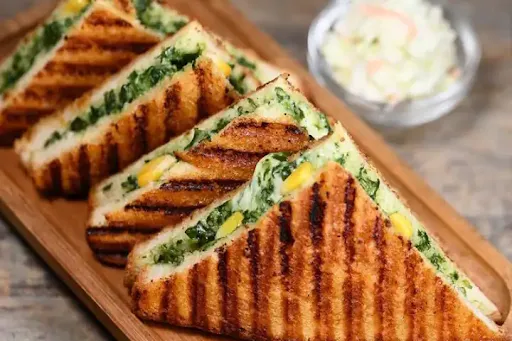 Spinach Corn Sandwich