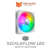 Quạt Tản Nhiệt Cooler Master Sickleflow 120 Argb - White Edition