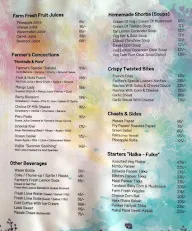 Farmers Kitchen menu 1