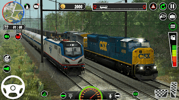 Train Driving Euro Train Games Screenshot