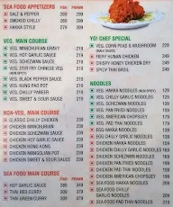 Yo! China menu 2