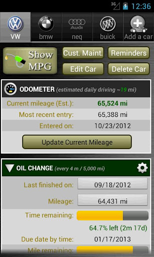 Car Maintenance Reminder Pro apk