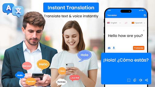 Screenshot Language Translate App