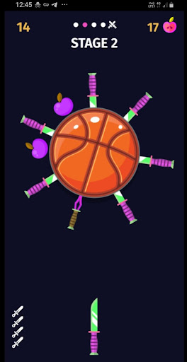 Knife shot target hit game shotting perfect