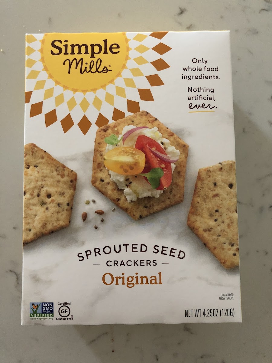 Original Sprouted Seed Crackers