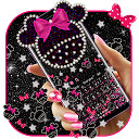 Glitter Minny Gravity keyboard 10001014 APK Télécharger