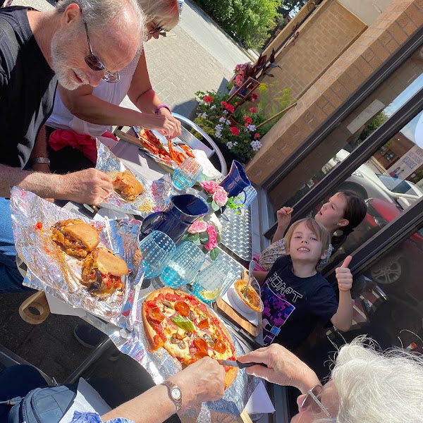 The full lunch time spread!